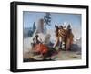 Armida Abandoned by Rinaldo-Giovanni Battista Tiepolo-Framed Giclee Print