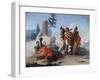 Armida Abandoned by Rinaldo-Giovanni Battista Tiepolo-Framed Giclee Print