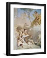 Armida Abducting Thesleeping Rinaldo-Giovanni Battista Tiepolo-Framed Giclee Print