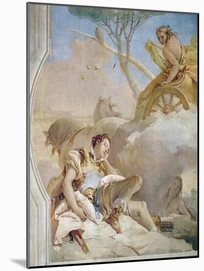 Armida Abducting Thesleeping Rinaldo-Giovanni Battista Tiepolo-Mounted Giclee Print