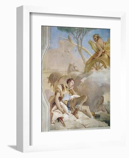 Armida Abducting Thesleeping Rinaldo-Giovanni Battista Tiepolo-Framed Giclee Print