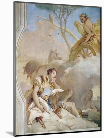 Armida Abducting Thesleeping Rinaldo-Giovanni Battista Tiepolo-Mounted Giclee Print