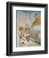 Armida Abducting Thesleeping Rinaldo-Giovanni Battista Tiepolo-Framed Giclee Print