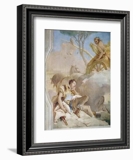 Armida Abducting Thesleeping Rinaldo-Giovanni Battista Tiepolo-Framed Giclee Print