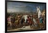 Armida en la batalla frente a los sarracenos., 1628-1630-David Teniers-Framed Giclee Print