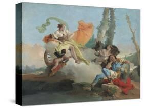 Armida Encounters the Sleeping Rinaldo, 1742-45-Giovanni Battista Tiepolo-Stretched Canvas