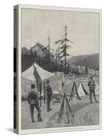 Armies of the Continent, Camp of Russian Infantry of the Line, Advance Guard-Richard Caton Woodville II-Stretched Canvas