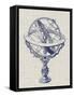 Armillary Sphere on Linen II-Vision Studio-Framed Stretched Canvas