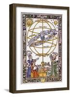 Armillary Sphere-Johannes de Sacrobosco-Framed Giclee Print