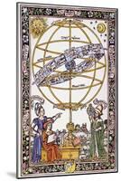 Armillary Sphere-Johannes de Sacrobosco-Mounted Giclee Print