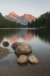 Evening Mood in the Crestasee at Flims-Armin Mathis-Photographic Print