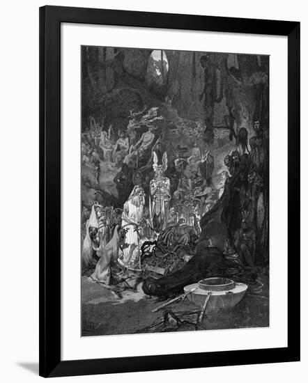 Arminius Defeats Romans-Alphonse Mucha-Framed Art Print