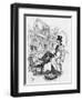 Armless Painter Charles Felu-null-Framed Art Print