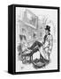 Armless Painter Charles Felu-null-Framed Stretched Canvas