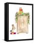 Armoire Decorated with Garland-Lanie Loreth-Framed Stretched Canvas