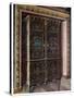 Armoire in Ebony with Inlays of Engraved Brass and White Metal, 1910-Edwin Foley-Stretched Canvas