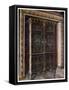 Armoire in Ebony with Inlays of Engraved Brass and White Metal, 1910-Edwin Foley-Framed Stretched Canvas