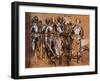 Armor Chamber Fantasy, 1866-Adolph Friedrich von Menzel-Framed Giclee Print