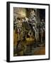 Armor of Man-At-Arms in Steel-null-Framed Giclee Print