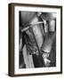 Armor Piercing Hammer Hanging from Belt of a Spanish Suit of Armor-Fritz Goro-Framed Photographic Print