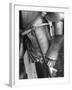 Armor Piercing Hammer Hanging from Belt of a Spanish Suit of Armor-Fritz Goro-Framed Photographic Print