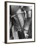 Armor Piercing Hammer Hanging from Belt of a Spanish Suit of Armor-Fritz Goro-Framed Photographic Print