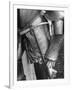 Armor Piercing Hammer Hanging from Belt of a Spanish Suit of Armor-Fritz Goro-Framed Photographic Print