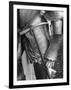 Armor Piercing Hammer Hanging from Belt of a Spanish Suit of Armor-Fritz Goro-Framed Photographic Print