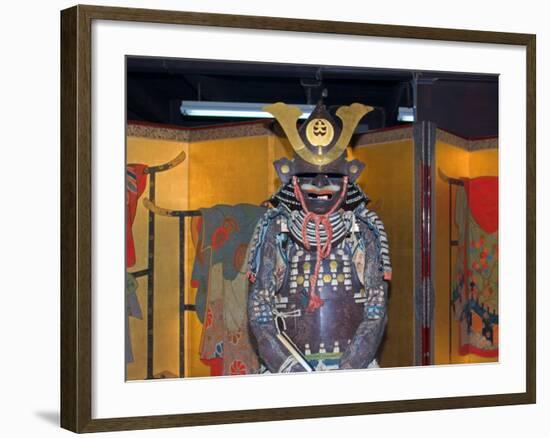 Armor Samurai, Kyoto, Japan-Shin Terada-Framed Photographic Print