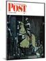"Armor" Saturday Evening Post Cover, November 3,1962-Norman Rockwell-Mounted Giclee Print