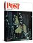 "Armor" Saturday Evening Post Cover, November 3,1962-Norman Rockwell-Stretched Canvas