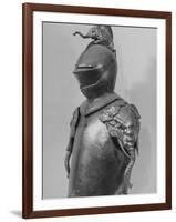 Armor Worn by Danish King Christian Iv, Carousels Decorated with Elephant Heads-null-Framed Photographic Print