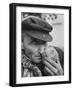 Armora of Truffle Is Inhaled by Italian Truffle-Gatherer-null-Framed Photographic Print