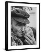 Armora of Truffle Is Inhaled by Italian Truffle-Gatherer-null-Framed Photographic Print