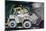 Armored Car in White-null-Mounted Premium Giclee Print