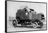 Armored Car on Rails, Baghdad, Iraq, 1917-1919-null-Framed Stretched Canvas