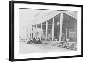 Armored Car Outside Iraqi Presidential Palace-null-Framed Photographic Print