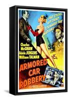 Armored Car Robbery-null-Framed Stretched Canvas