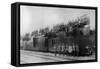 Armored Train No 12, 1919-Karl Karlovich Bulla-Framed Stretched Canvas