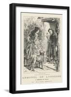 Armorel of Lyonesse, a Romance of To-Day-Frederick Barnard-Framed Premium Giclee Print