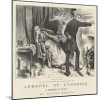 Armorel of Lyonesse, a Romance of To-Day-Frederick Barnard-Mounted Giclee Print