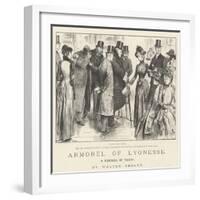 Armorel of Lyonesse, a Romance of To-Day-Frederick Barnard-Framed Giclee Print