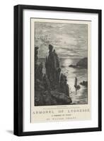 Armorel of Lyonesse, a Romance of To-Day-Frederick Barnard-Framed Giclee Print