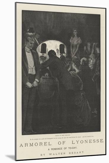 Armorel of Lyonesse, a Romance of To-Day-Frederick Barnard-Mounted Giclee Print