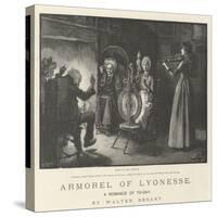 Armorel of Lyonesse, a Romance of To-Day-Frederick Barnard-Stretched Canvas