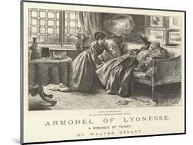 Armorel of Lyonesse, a Romance of To-Day-Frederick Barnard-Mounted Giclee Print