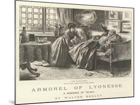 Armorel of Lyonesse, a Romance of To-Day-Frederick Barnard-Mounted Giclee Print