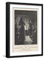 Armorel of Lyonesse, a Romance of To-Day-Frederick Barnard-Framed Giclee Print