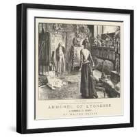 Armorel of Lyonesse, a Romance of To-Day-Frederick Barnard-Framed Giclee Print