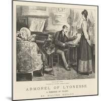 Armorel of Lyonesse, a Romance of To-Day-Frederick Barnard-Mounted Giclee Print